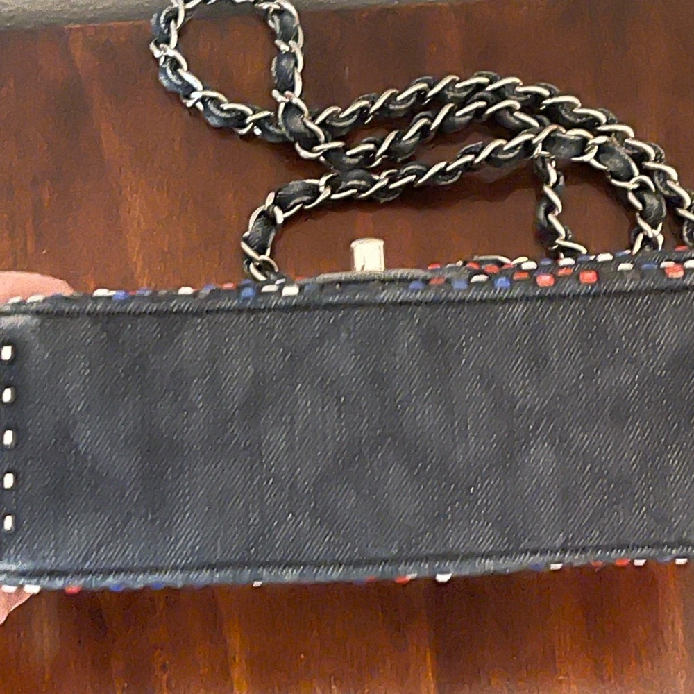 Chanel Mini Bijou Denim Shoulder Bag - Picture 6 of 10